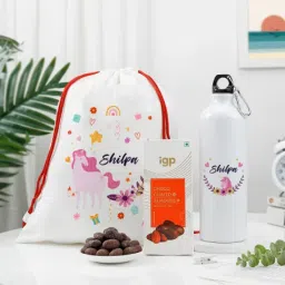 Unicorn-Themed Personalized Hamper For Kids-image-20