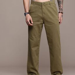 The Roadster Life Co. Men Pure Cotton Chinos Trousers-image-31