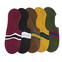 Camey Men Pack of 5 Multicoloured Shoe Liners-13