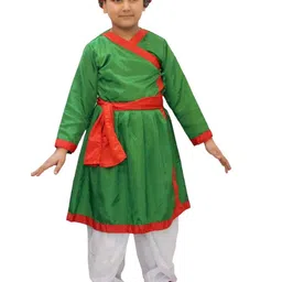 Kaku Fancy dresses Boys Indian State Ethnic Rajasthani Tunic With Trousers-image-46
