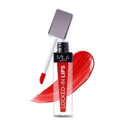 MILA BEAUTE Locked In Lips Transfer Proof Liquid Lipstick - 4.5 ml - Flaming Chips-40