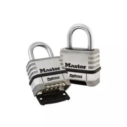 MASTER LOCK Combination Combination Padlock 8 mm Shackle, 1174D-image-55