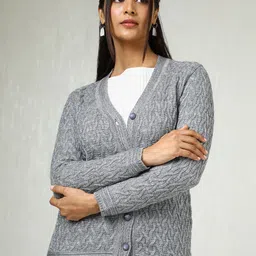 Soch Women V-Neck Long Sleeves Cardigan-image-67