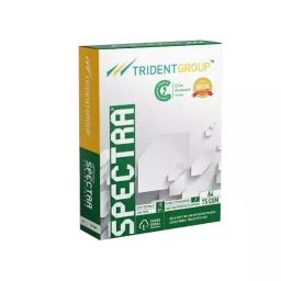 Trident Spectra 75 GSM A4 Size Multipurpose Copier Paper 500 Sheets, White (Pack of 1 Ream)-image-24