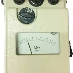 Rishabh Shanti ithv-50100 Analog Insulation Tester Range 0 to 10000 MOhms-25