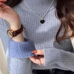 Alamode By Akanksha Women Striped Sweater Vest-picture-2
