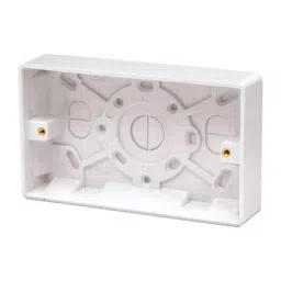 RS PRO White Back Box BS Wall Mount 1 Gangs 147 mm, 2544240-image-36