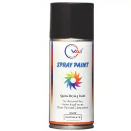 VAI ‎Black Spray Paint ‎225 ml for Bicycle, Bike, Cars, ‎VAI-GL-BL-1-image-64