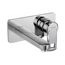 Parryware Vista Left Hand Side Lever Wall Mounted Basin Mixer Chrome, G3976A1-picture-10