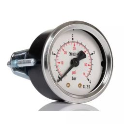 RS Pro G 1/8 Analogue Pressure Gauge 4bar Back Entry 50 mm Outside Diameter-picture-39