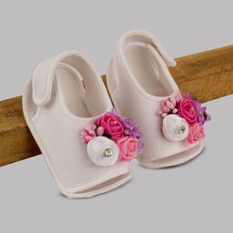 BAESD Girls Applique Cotton Bootie-image-29