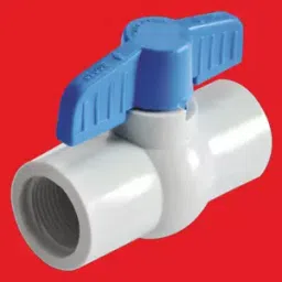 Watertec 3/4 Inch, 20 mm RPVC Threaded Ball Valve-44