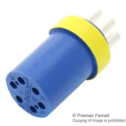 AMPHENOL INDUSTRIAL CIRCULAR INSERT, SOCKET, 6WAY, SOLDER, 97-14S-6S.-44