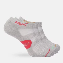 HRX by Hrithik Roshan Men Pack of 3 Patterned Ankle Length Socks-picture-13