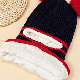 EL REGALO Kids Self Design Wool Balaclava image 2