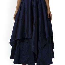 De Moza Flared Maxi Skirt-image-81