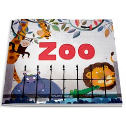 Zoo Illustrated Book On Zoo Animals - English-27