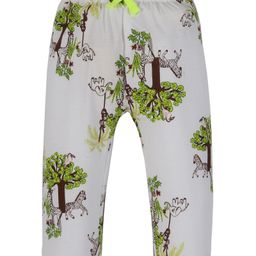 3PIN All Over Trees Printed Infant Joggers - White-picture-14