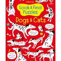 Usborne Look and Find Puzzles Dogs and Cats by Kirsteen Robson- English-3