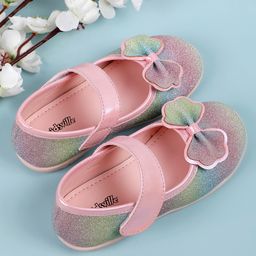 Kidsville Bow & Shimmer Detailed Ballerina - Multi Colour-image-86