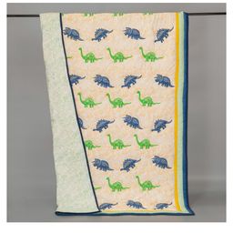 Gudgoodie Premium Cotton Muslin Baby AC QuiltBlanket - Dinosaur Pals-image-1