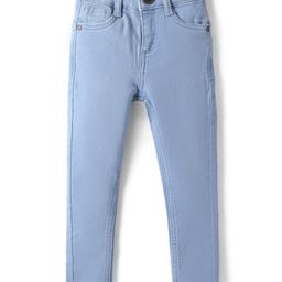 Under Fourteen Only Solid Denim Jeans - Blue-image-20