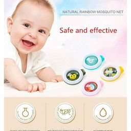 Ortis Reusable Mosquito Repellent Badge Pack of 6 - Colour & Print May Vary image 3