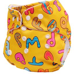 Deedry Cloth Diapers Reusable, Adjustable with Snap Buttons & comes with Insert - Pack of 3 image 4