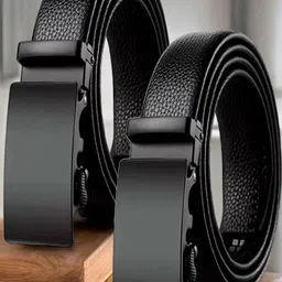 Provogue Men Textured 2 PU Formal Belt-picture-53