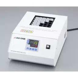 AS ONE Dry Block Bath / Aluminum Block Suitable for Block Test Tube Φ18 mm, 1-7554-16 image 2