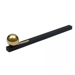Decorio Wardrobe Handle 320 mm Black / PVD Gold Finish, WDC-1152-image-27