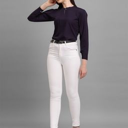 Kinjo Women Solid Formal Shirt Style Top-picture-45