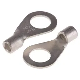 RS PRO Uninsulated Ring Terminal 8.4 mm Stud Size 2.5 mm² to 6 mm² Wire Size, 8092268-image-21