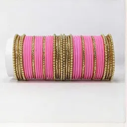 SAVORADE Pink Stainless Steel Bangle-picture-22