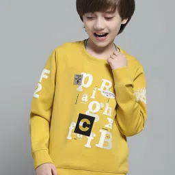 Monte Carlo Boys Round Neck Full Sleeve Printed Sweatshirt-image-90