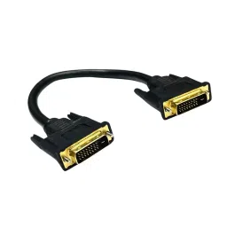 SETMI INDIA DVI 24+1 Small Cable Male to Male 30 cm, Black-picture-35