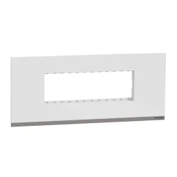 Schneider Unica Pure Plastic Surround Grid Plate, UNSCP6M_WE (Pack of 5)-31