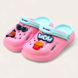 Svaar Unisex Kids Embellished Rubber Clogs-32