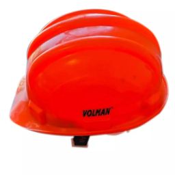 Volman Red ISI Mark Ratchet Hard Hat Head Safety Helmet, Pack of 5-image-98