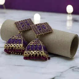 De-Ultimate Classic Jhumkas Earrings-34