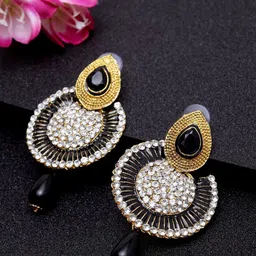Anouk Circular Drop Earrings-8