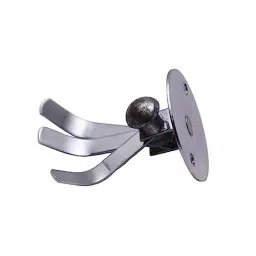 GENERIC Stainless Steel Flower Wall Mount 10 Flower Khunti (Pack of 10)-image-99