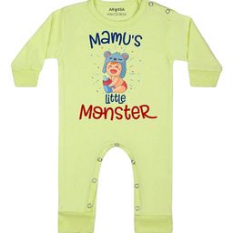 Arvesa Mamu Little Monster Printed Bodysuit-image-96
