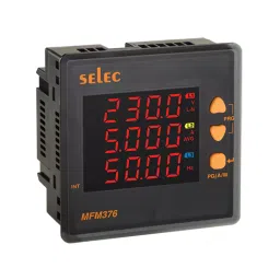 Selec MFM376 Led Multifunction Meter 96 x 96mm-12