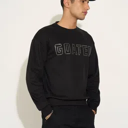 Street 808 by Pantaloons Men Printed Round Neck Pullover Sweatshirt-picture-22