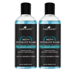 Park Daniel Set Of 2 Natural PH Balanced Men's Intimate Wash- 100 ml Each-29