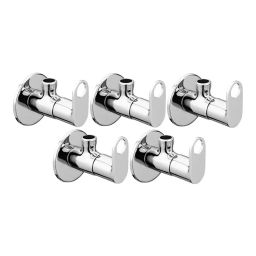 Fastgear Prime Angle Valve Brass Chrome Finish Silver, FG1466 (Pack of 5)-image-93