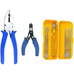 FADMAN Wire Cutter, Screwdriver Box-Y and Lineman Plier 3 pcs Combo Kit-43
