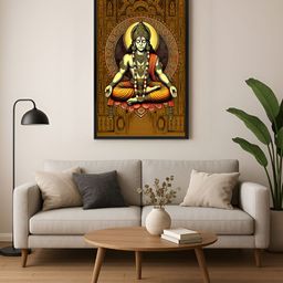 999Store Brown & Yellow Canvas Other Wall Paintings-image-66