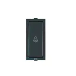 Anchor Roma Classic 10 A Bell Push Switch Black 21044MB-28